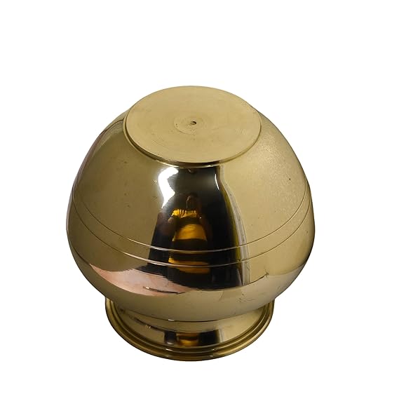 Healthsmith 100% Pure Copper Pooja Kalash Lota | 5 Inches, 1000ml Volume - Image 4