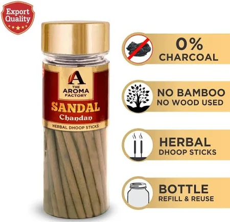 The Aroma Factory Sandalwood Dhoop Sticks