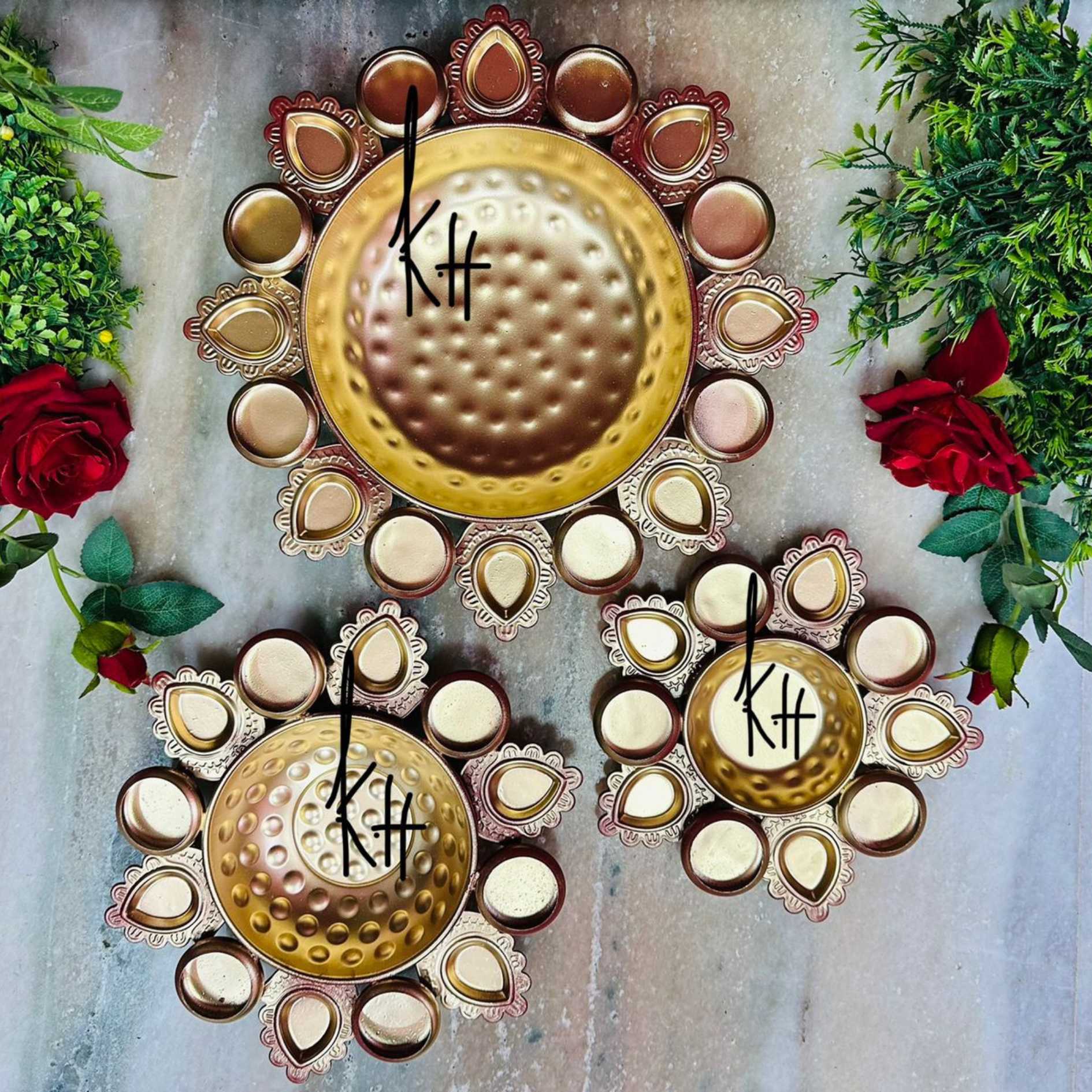 Traditional Urli Set (Set of 4) - Image 3