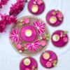 Roshni Festive T-Light Holder and Tray Set
